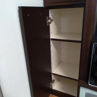 テレビボード ブラウン(分解できる説明書あり)