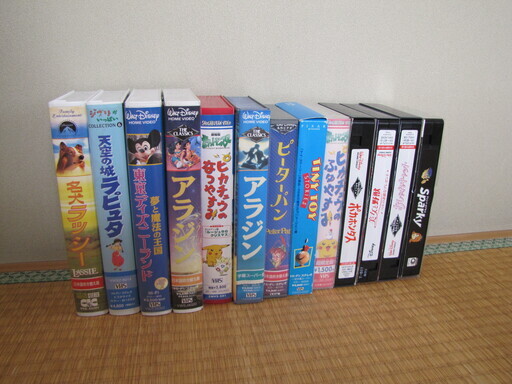 ディズニーのvhsビデオテープ色々 Take1025 草加のその他の中古あげます 譲ります ジモティーで不用品の処分