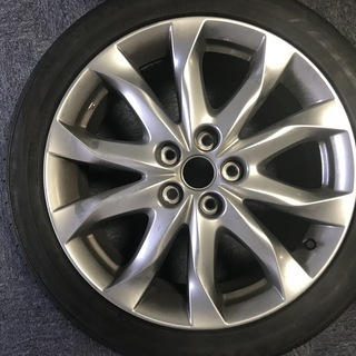 車のパーツ MazdaアクセラXD Lパッケージ用純正ホイール 4点1式
