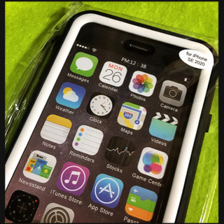 ご購入者様決定[未使用]iPhoneSE 7 8  防水スマホケース シンプル スマホカバー