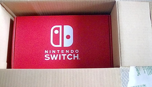 【新品・未使用品】『Nintendo Switch』(Joy-Con(L)ネオンピンク/(R)ネオンブルー)