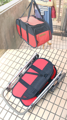 ペット達も多機能で安心♪【CALSONIC】ペットセーフティーカート ※自宅近辺でのお渡し ペット達も多機能で安心♪【CALSONIC】ペットセーフティーカート ※自宅