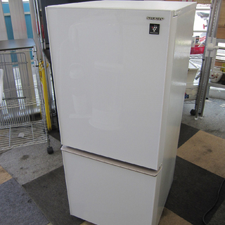 SHARP シャープ SJ-GD14E-W つけかえどっちもドア ガラスドア 白