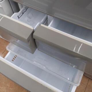 0819-04 2010年製 TOSHIBA 424L 冷蔵庫 自動製氷 使用感有 現状販売 