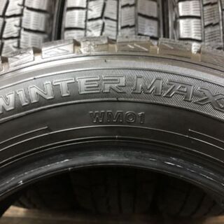 ダンロップ ウィンターマックスWM01 165/70R14 2018年 4本 タイヤ 