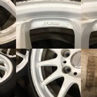 BS Playz PZ-X 215/40R18】夏 4本【WORK EMOTION 11R 社外 18インチ 7.5