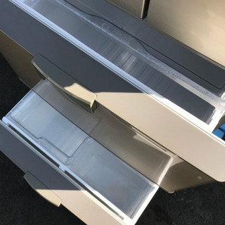 2009年製 SHARP 自動製氷付 5ドア冷凍冷蔵庫 SJ-KW42R-S 動作確認済