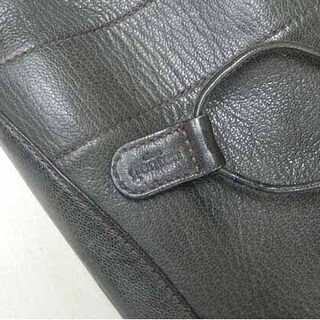 dan genten ゲンテン ゴートレザー 絞り紐付き トートバッグ 山羊革