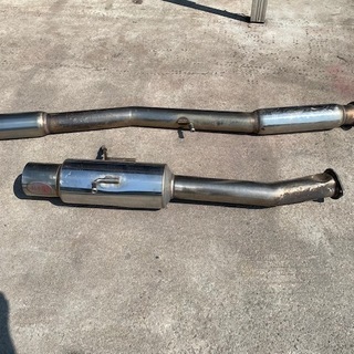 早いもの勝【希少】インプレッサ　センター・リア　マフラーセット　柿本改　GC8　BF1302F