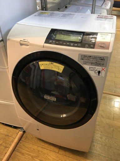 2015年製 HITACHI 11kg/6.0kgドラム洗濯乾燥機 BIGDRUM BD-S8800 ヒートリサイクル 日本製 日立