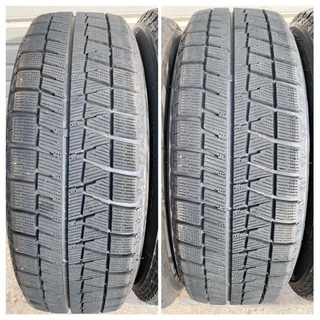 バリ山【格安】195/65R15 BS GZ 中古スタッドレスホイール4本セット プリウス　ノア　ヴォクシー　ウィッシュ　セレナ　ステップワゴン