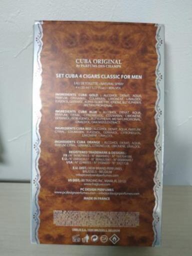 キューバ クラシック 4点セット 香水 CUBA CLASSIC 香水セット 4本