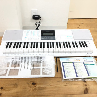 8-45  電子ピアノ　カシオ　LK-516  2018年製　