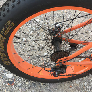 自転車　ファットバイク　マウンテンバイク