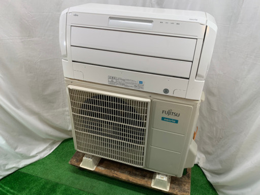 買取り実績  美品　富士通/FUJITSU  XSシリーズ　2018年製　AS-XS63H2W インバーター冷暖房エアコン　〜20畳　nocria エアコン