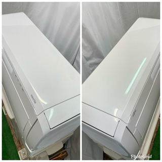 美品 富士通/FUJITSU インバーター冷暖房エアコン 〜20畳 nocria XSシリーズ 2018年製 AS-XS63H2W - エアコン