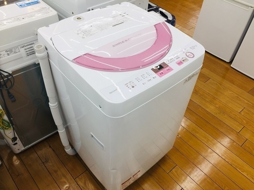 【トレファク鶴ヶ島店】SHARP 6.0kg 全自動洗濯機