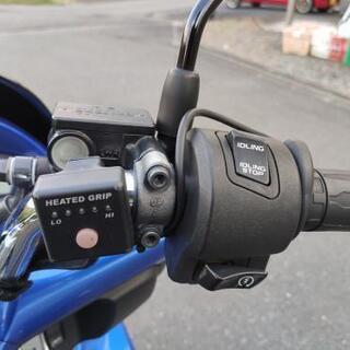 ホンダ PCX125 JF28 前タイヤ新品 オイル交換済 グリップヒーター付