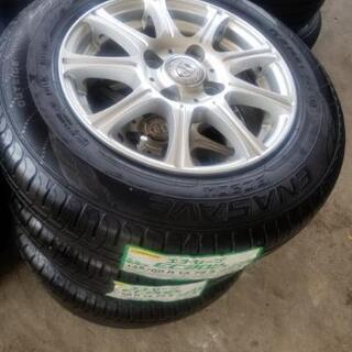 145/80R13⭐未使用タイヤ！エナセーブ！DUNLOP製アルミホイール付 