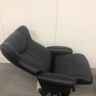 値下【3セット】パーソナルチェア オットマン付き(ニトリ)