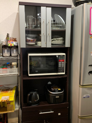 ニトリ 食器棚 引き取り限定 6800円