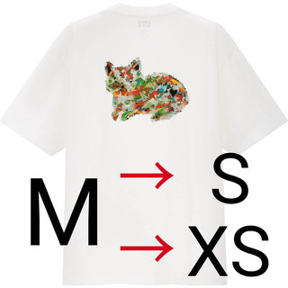【サイズ交換】①米津玄師 ユニクロTシャツ「M」→「S」or「XS」