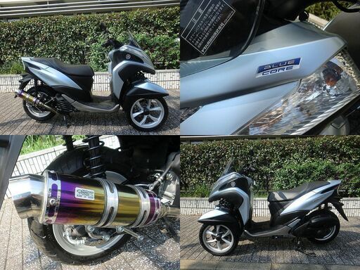 ☆普通免許仕様《ZORROルーフ付》トリシティ125『現行ブルーコア