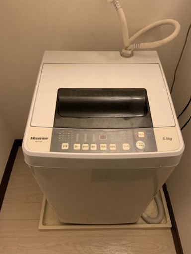 HW-55A 洗濯機 ハイセンス hisense 2016年製
