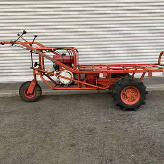 発送しません 整備済 渡辺製作所 4.5馬力 3輪 運搬車 パワーカート 前進