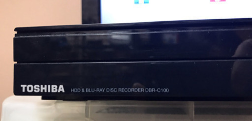 TOSHIBA【東芝 HDD Blu-ray対応レコーダー】DBR C-100