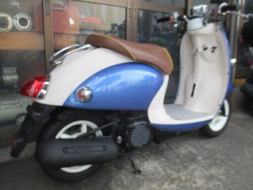 ヤマハ　ビーノ-DX　エンジン機関絶好調　各所点検整備済み車両です　ブルー色で綺麗です ヤマハ ビーノ-DX エンジン機関絶好調 各所点検整備済み車両です