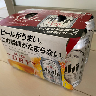 アサヒスーパードライ6缶
