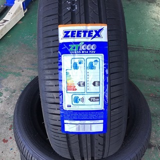 カードOK！！　コミコミ価格！！ZEETEX ZT1000 165/55R14 72V 大放出！！　1セット限定　