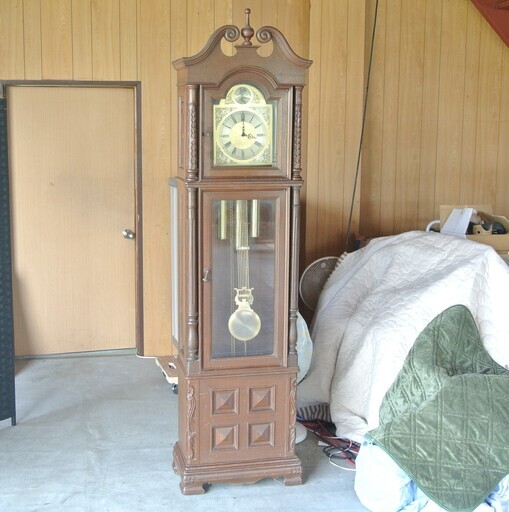 希少 年代物の西ドイツ製 アンティーク柱時計 Tempus Fugit ジャンク Ken 鬼無の時計 置時計 の中古あげます 譲ります ジモティーで不用品の処分