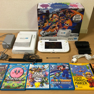 Nintendo Wii U WII U スプラトゥーン セット＋ソフト5本 Nintendo Wii U WII U スプラトゥーン セット＋ソフト5本