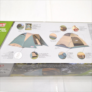 【未使用品】コールマン タフワイドドーム4 300 キャンプ 5-6人用 かんたん設営  2000017860 テント (0220351097)