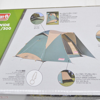 【未使用品】コールマン タフワイドドーム4 300 キャンプ 5-6人用 かんたん設営  2000017860 テント (0220351097)