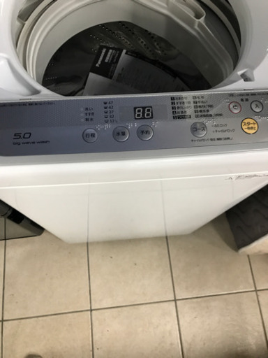 Panasonic NA-F50B10 5kg 2017年製 洗濯機