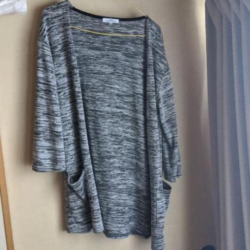 店舗売切品 入手困難 新品 ジオグラフィック柄availアベイルmサイズ薄手カーディガン グレー7部丈コーディネート 夏でも秋でも気軽に着れ Bee 赤嶺の服 ファッションの中古 古着あげます 譲ります ジモティーで不用品の処分