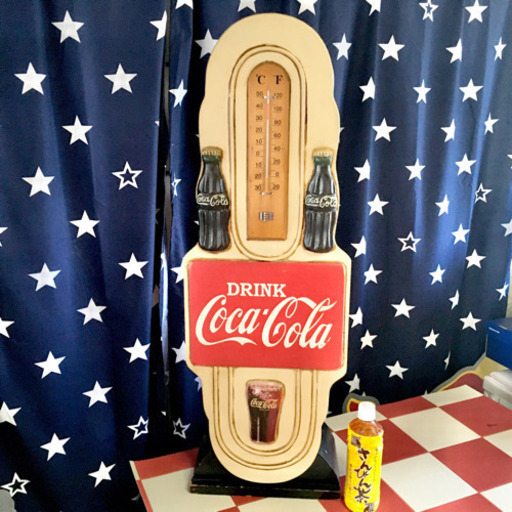 ビンテージ　コカコーラ　ラック　棚　インテリア雑貨　木製棚　Coca-Cola