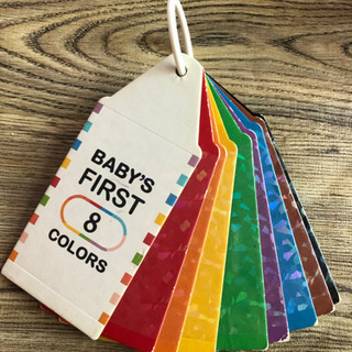 英語 baby’s first 8 colors 色カード フラ...