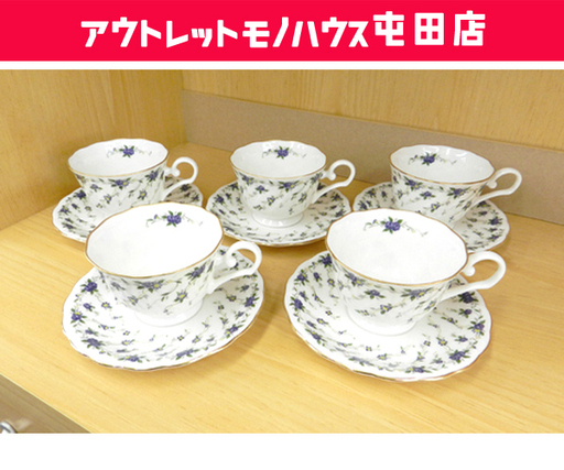 HOYA 素晴らしい New Ivory （ニューアイボリー）2客カップ＆ソーサー 