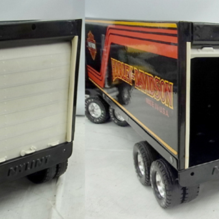 ハーレーダビッドソン トレーラー 全長54cm コンボイ モデルカー