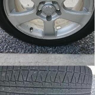 BSスタッドレス&DUNLOPホイール4本セット225/50R17 − 栃木県