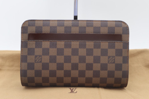 《LOUIS VUITTON/ダミエ サンルイ セカンドバッグ》ABランク 美品