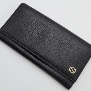 《GUCCI/ドーラーカーフ 二つ折り長財布》ABランク 449279 美品