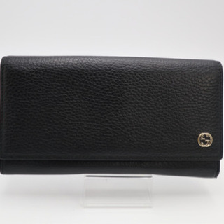 《GUCCI/ドーラーカーフ 二つ折り長財布》ABランク 449279 美品
