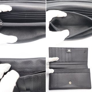 《GUCCI/ドーラーカーフ 二つ折り長財布》ABランク 449279 美品
