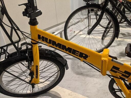 【HUMMER】折りたたみ自転車HUMMER FDB206 TANK-N YE