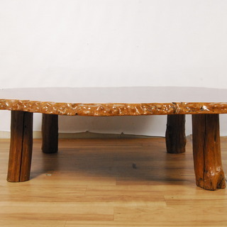 3060 花梨 瘤 一枚板 座卓 ローテーブル 厚さ3.5ｃｍ 幅128cm 高さ33cm 愛知県岡崎市 直接引取可　エビス